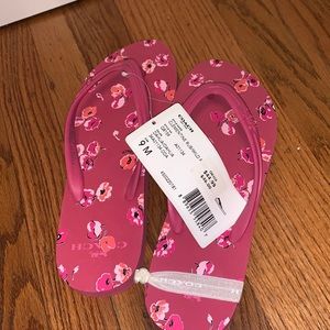 Coach flip flops!💗💐